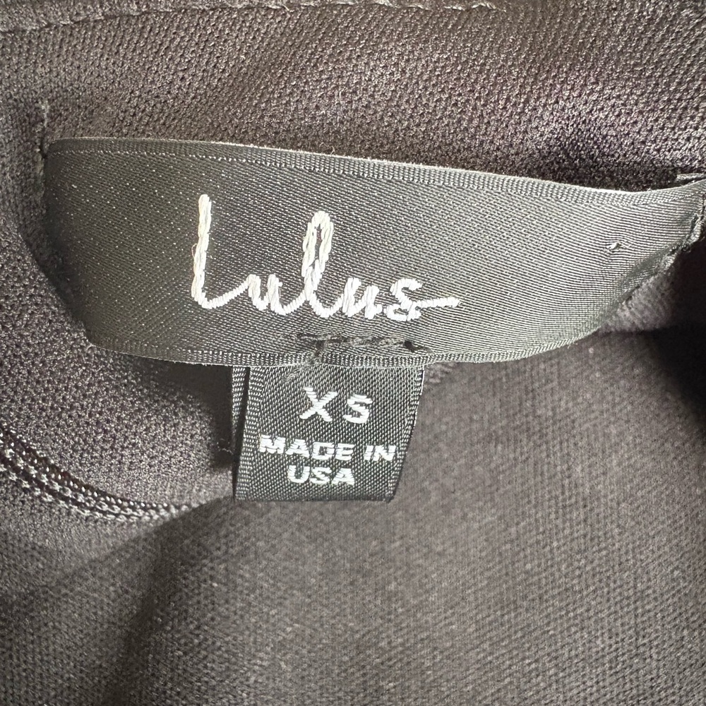 Compelling Composure Black Sleeveless Ruffled Bod… - image 4